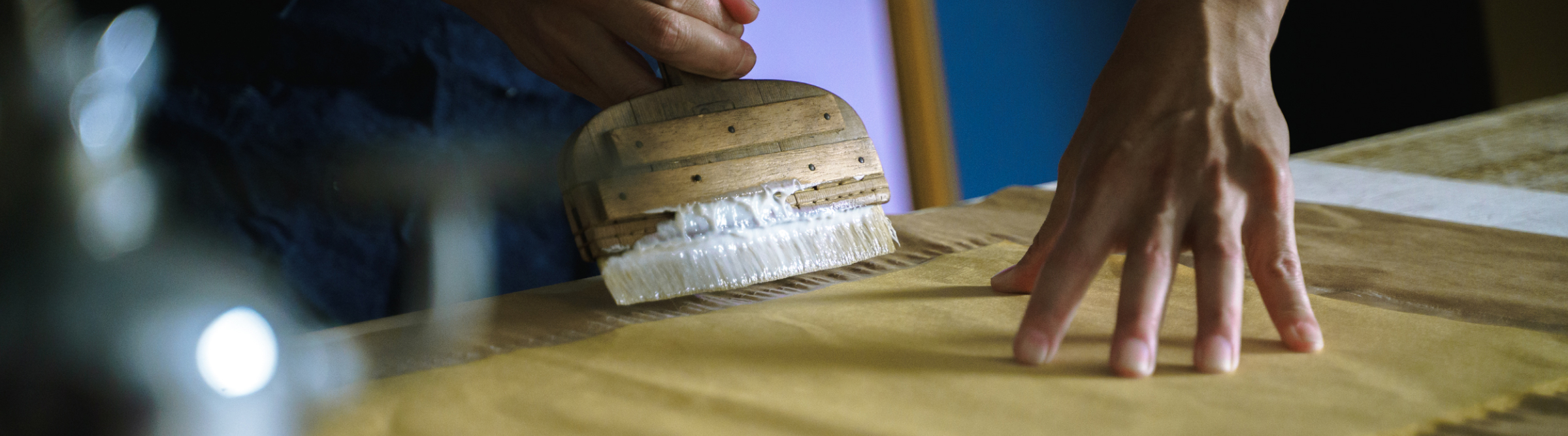 金屏風修理・修復