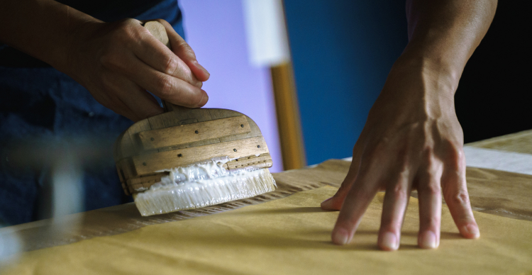 金屏風修理・修復